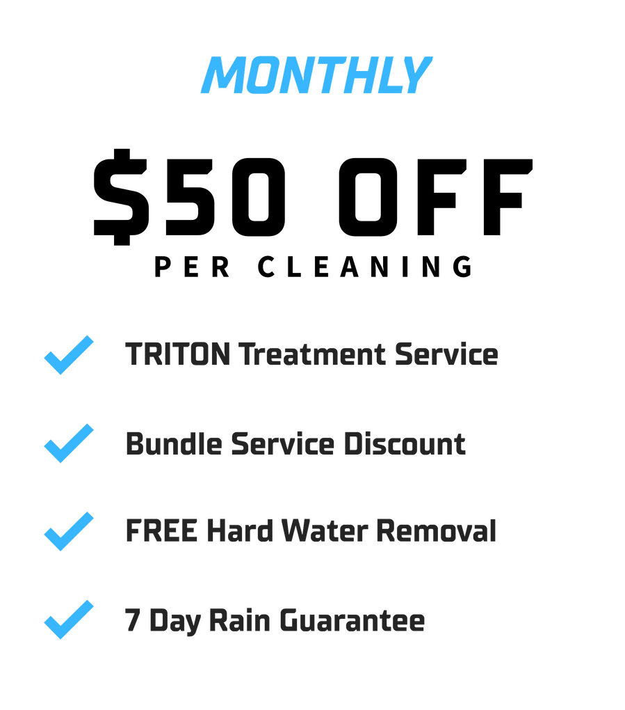 First membership image: Triton TotalCare window cleaning membership plan Calgary